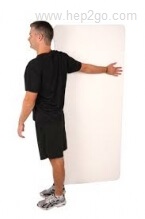 shoulder stretches wall